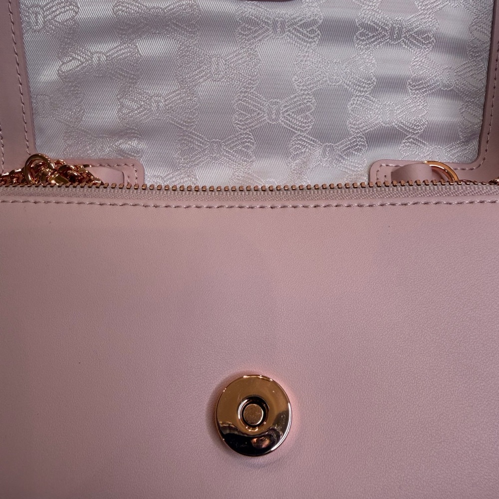 Ted Baker Elegant Pink Bow Clutch - Picture 4 of 7